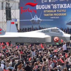 US Admits Türkiye Genius: Türkiye's New Fighter Jet KAAN Exhibited At TEKNOFEST
